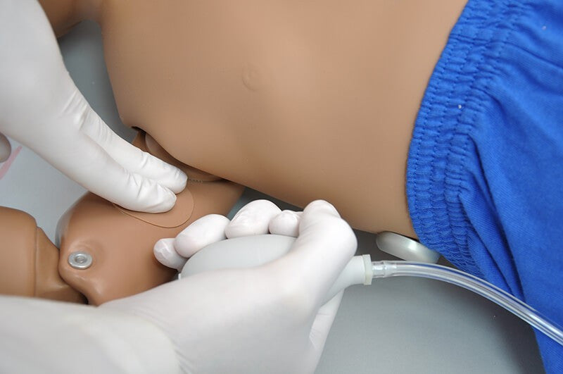 One-Year-Old CPR and Trauma Care Simulator with OMNI