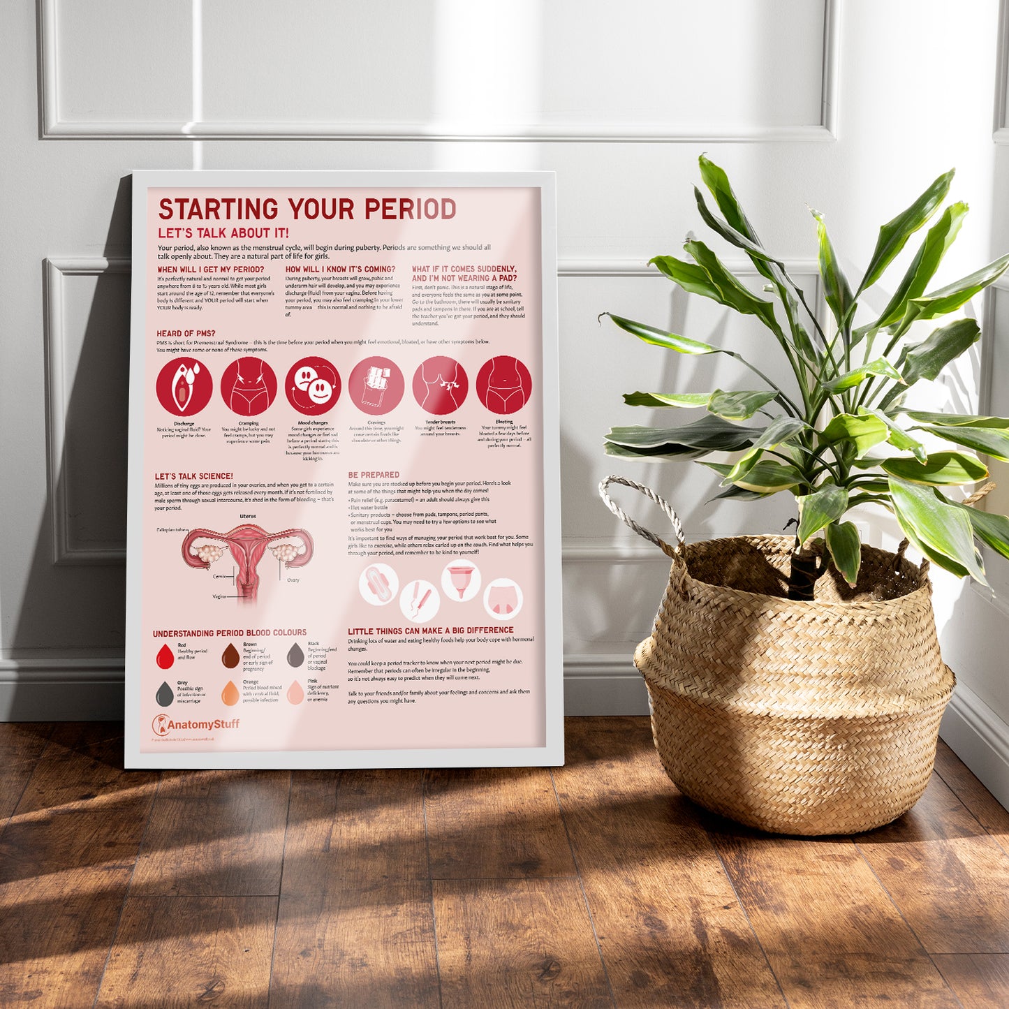 Starting Your Period Chart / Poster